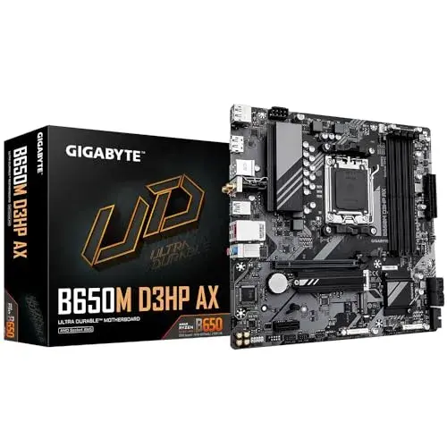 Gigabyte B650M D3HP AX AMD Ryzen B650 mATX DDR5