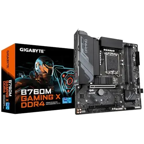 Gigabyte B760M Gaming X DDR4 Micro-ATX Intel B760 Preto Conectividade Estendida