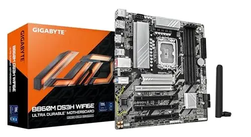 Gigabyte B860M DS3H WIFI6E LGA 1200 DDR5 Motherboard