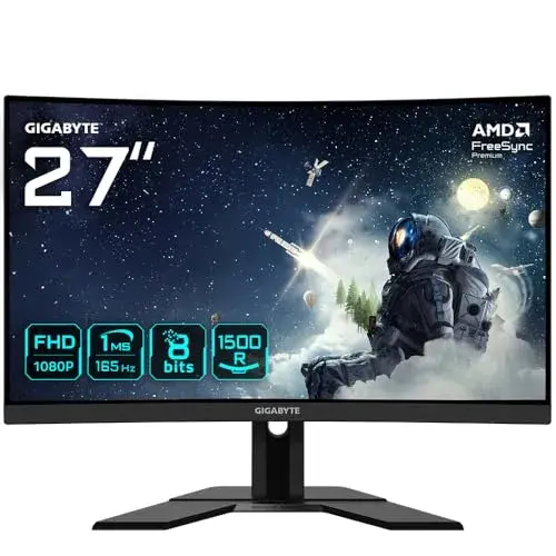 Gigabyte G27FC 27″ FHD Curvo 165Hz