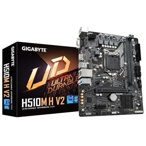 Gigabyte H510M H V2 Socket 1200 Micro ATX castanho