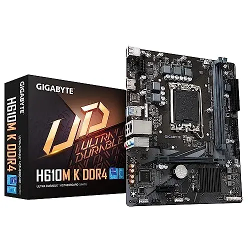 Gigabyte H610M K DDR4 64GB Multicolorido UEFI ATX