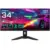 Gigabyte M34WQ 34″ WQHD IPS Monitor