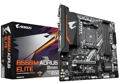 Gigabyte Motherboard B550 AMD DDR4 Preto RGB 2 M.2 PCIe 4.0