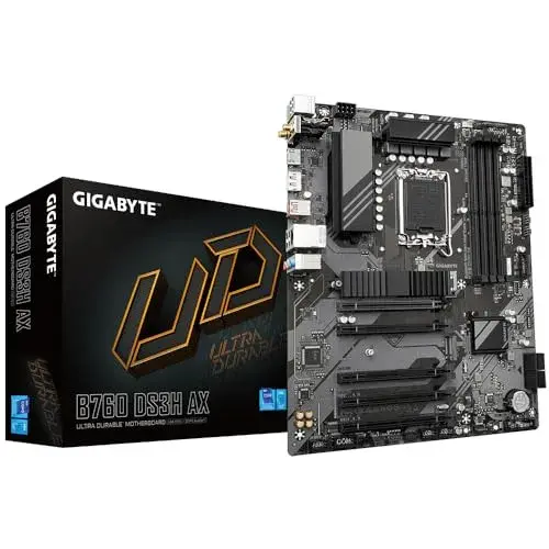 Gigabyte Motherboard B760 Express LGA 1700 DDR5 ATX Multicolorido