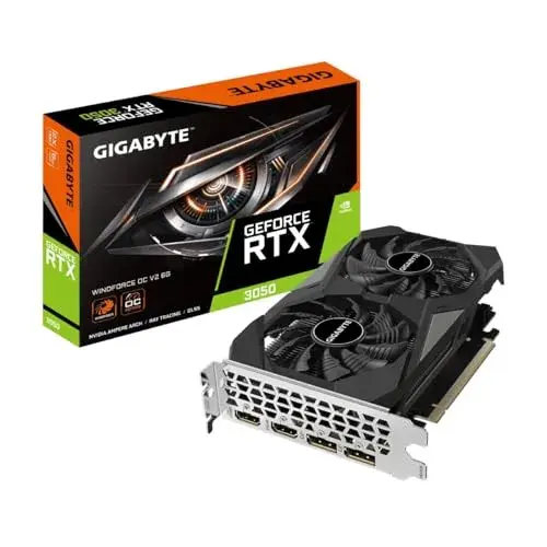 Gigabyte RTX 3050 6GB OC 1477MHz VRAM 2304 cores