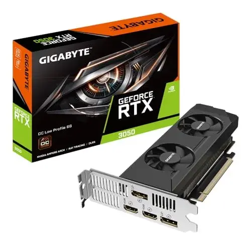 Gigabyte RTX 3050 OC 6GB GDDR6 1477 MHz VRAM 2304 cores
