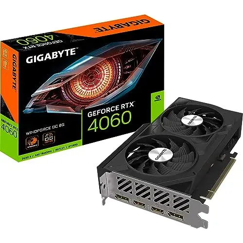 Gigabyte RTX 4060 OC 8GB GDDR6 2475MHz VRAM 3072 cores