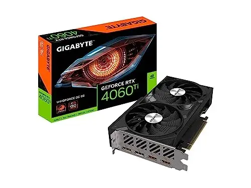 Gigabyte RTX 4060 Ti 8GB OC 2550 MHz GDDR6
