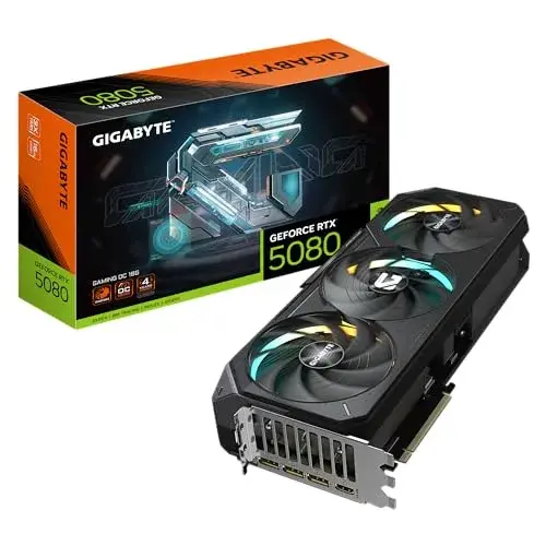 Gigabyte RTX 5080 16GB GDDR7 2730 MHz 16GB 10752 cores