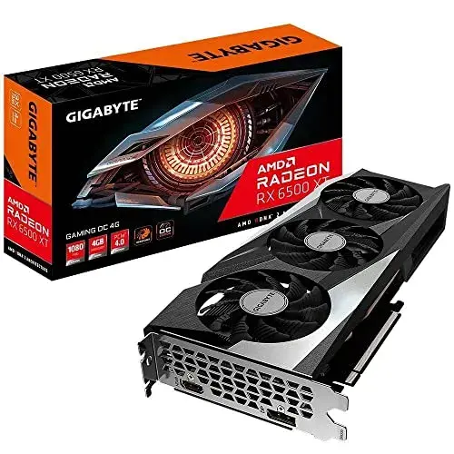 Gigabyte RX 6500 XT 4GB 2825 MHz 1024 cores