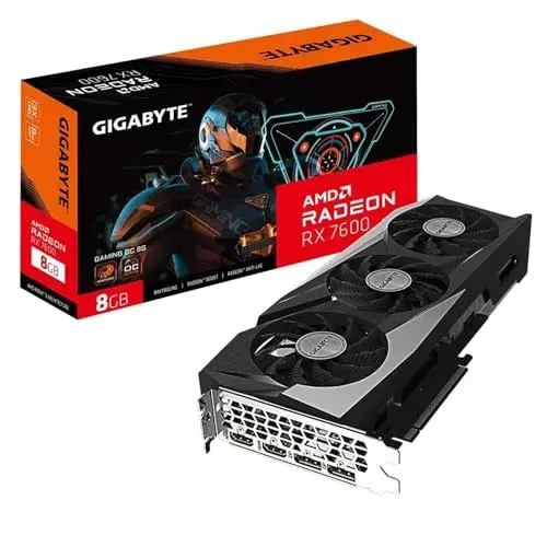Gigabyte RX7600 Gaming OC 8GB Graphics Card
