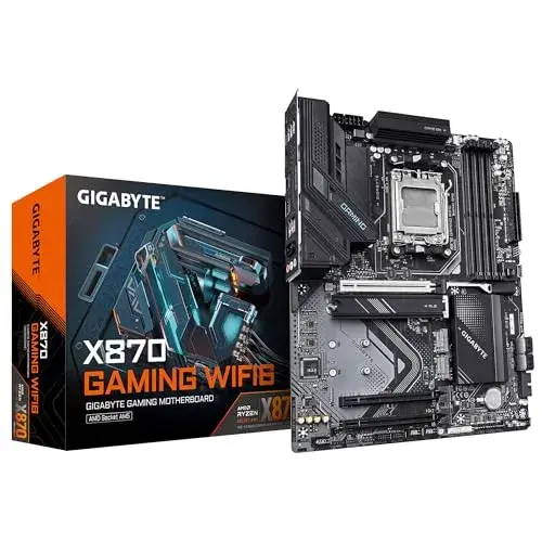 Gigabyte X870 GAMING WIFI6 AMD AM5 Preto DDR5