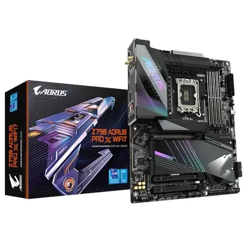 Gigabyte Z790 A Pro X Wifi7 Intel Z790 ATX DDR5 Preto Wi-Fi 7 e Ethernet 5G