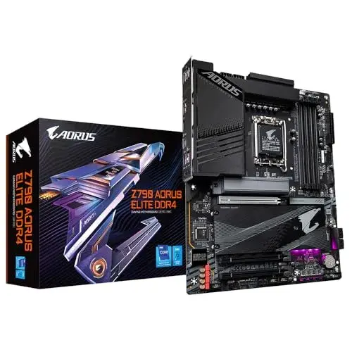 Gigabyte Z790 Aorus Elite ATX DDR4 multicolorido 128 GB 4 Slots USB 3.2 HDMI DisplayPort