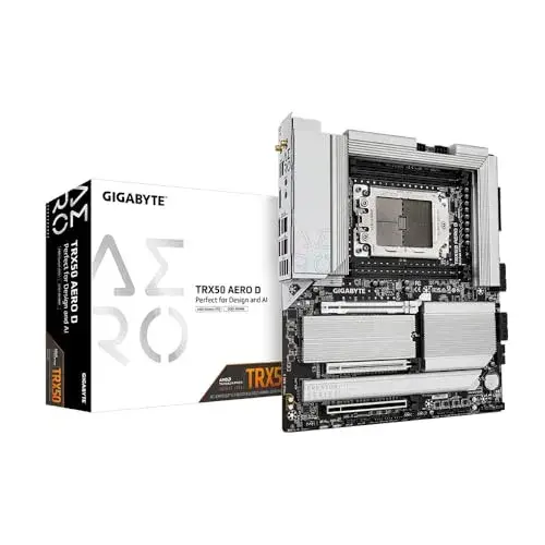 Gigabyte TRX50 Aero D AMD TRX50 E-ATX Preto DDR5