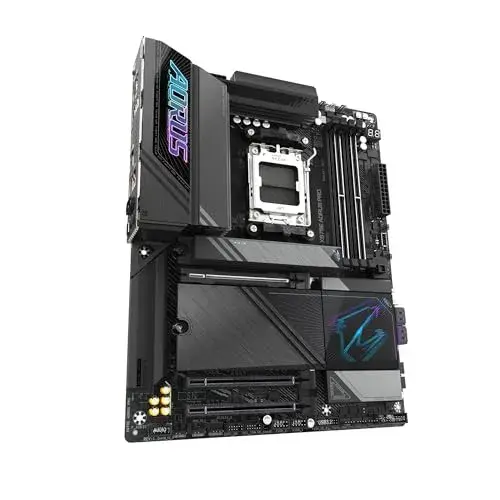 Gigabyte X870E AORUS PRO AMD X870E Preto DDR5 PCIe 5.0 Wi-Fi 7