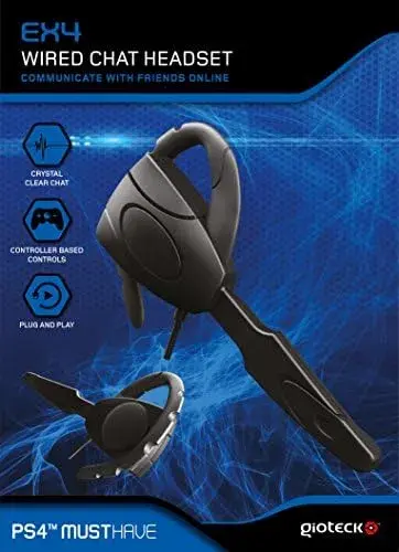 Gioteck EX4 Headset PS4 e Xbox One Preto