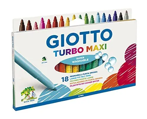 Giotto Canetas de Feltro Turbo Maxi Ponta Grossa