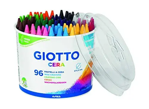 Giotto Ceras de Cera 8×12 cores 96