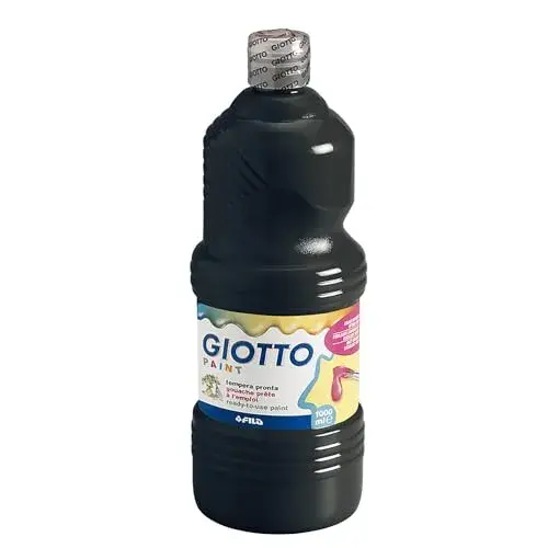 Giotto Guache Líquido Preto 1000ml