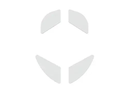 Glorious G-Skates Modelo O Branco Tapete para Rato Gaming