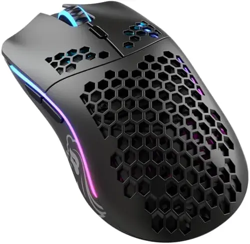 Glorious Model O Wireless 19.000 DPI Wireless Black RGB