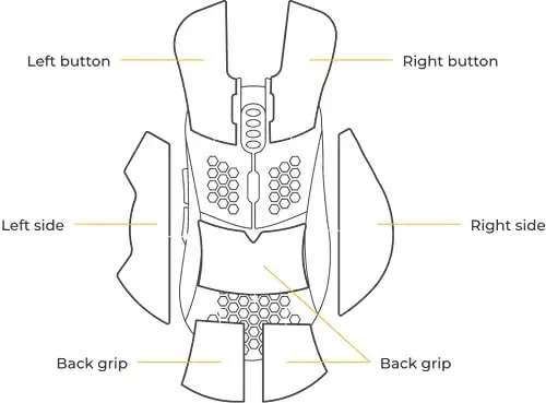 Glorious Model D 0,5mm Tapete para Rato Gaming