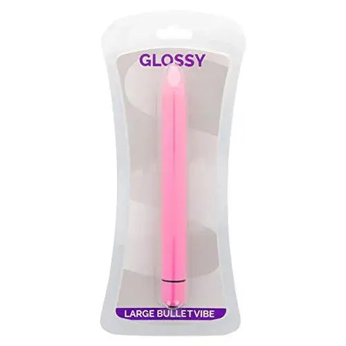 Glossy Slim Vibrador Feminino Intenso Rosa