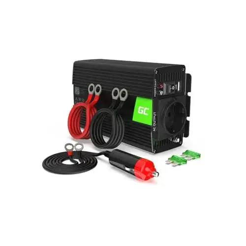 Green Cell Inversor 12V 230V 500W Sinusoidal Pura