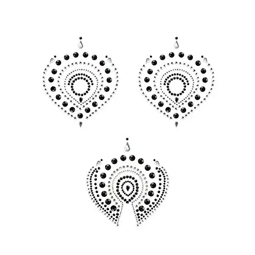 Bijoux Decorações Corporais Flamboyant Black/Grey