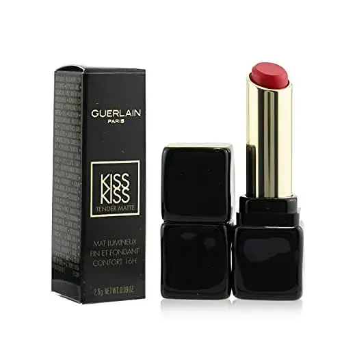 Guerlain Kisskiss Tender Matte Batom Tom 775 Kiss Rouge