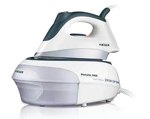 Haeger SS-24S.005A 2400W Branco Ferro a vapor com caldeira