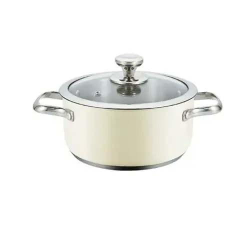 Haeger Caçarola Aço Bege 24cm