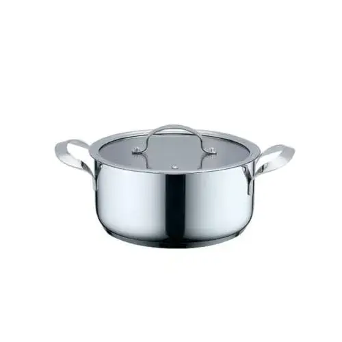 Haeger Panela de Inox 18cm com Tampa