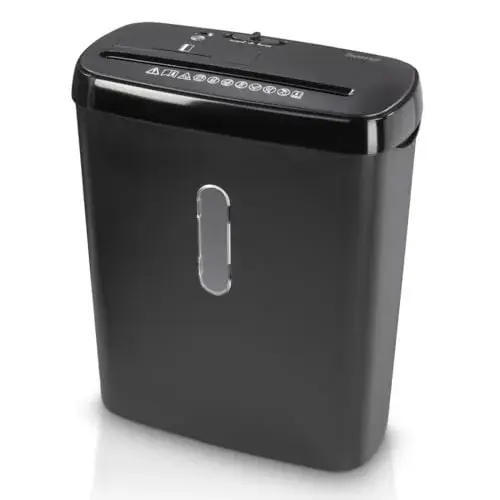 Hama Destruidora de Papel e CDs S8CD 8 Folhas