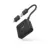 Hama Hub 4 Portas USB 3.2 com Adaptador USB-C