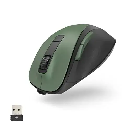Hama MW-500 V2 Rato Óptico Sem Fios 1600 dpi RF Wireless Verde