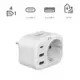 Hama Adaptador de Tomada 2x USB-A 1x USB-C Power Delivery