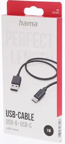Hama Cabo de Dados USB Type-C 1m