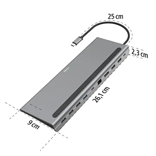 Hama Docking Station USB-C MultiMonitor 4K