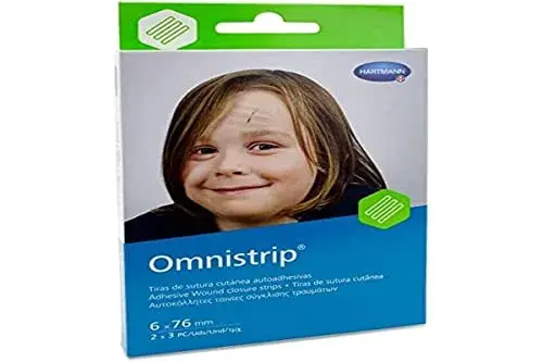 Hartmann Material Descartável 6 Tiras de Sutura 6x76mm