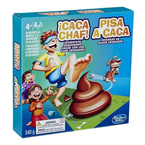 Hasbro Jogo Mesa Pisa a Caca idade recomendada Jogos de Criança tema