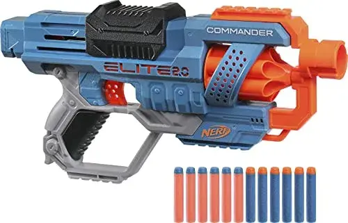 Hasbro Nerf Elite 2.0 Commander RD-6 Brinquedo 8 anos