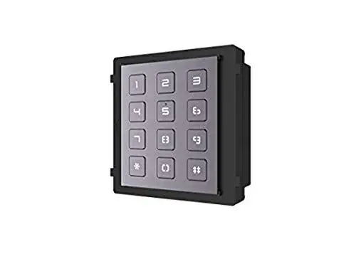 Hikvision DS-KD-KP Caixa de Encastrar Intercomunicador Teclado