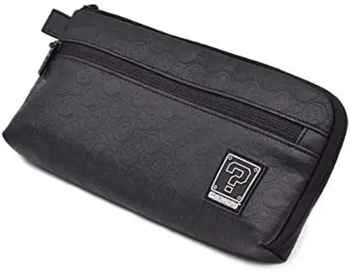 Hori Bolsa Rígida Nintendo Switch Lux Mario Preto Compatibilidade Nintendo