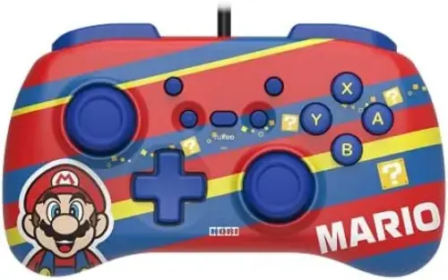 Hori Horipad Mini Mario Gamepad Azul Vermelho Nintendo Switch