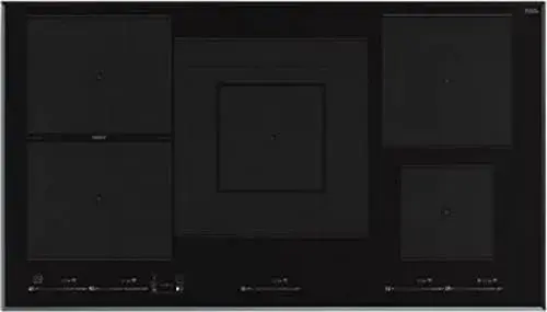 Hotpoint HT 1090 BA 10800W placa de indução preta empotrada