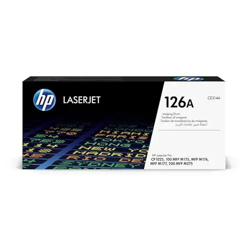 HP 126A Tinteiro de Tambor Recarga de Toner Preto 7.000 páginas