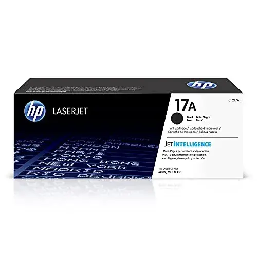 HP 17A CF217A Toner Black 1600 páginas